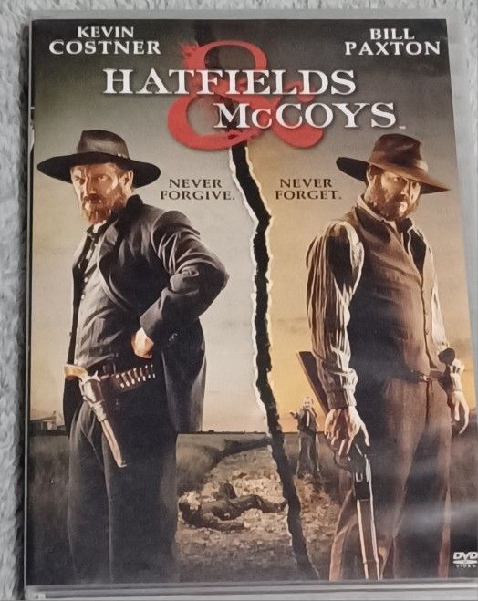 Hatfield's Vs McCoy's DVD Kevin Costner Bill Paxton 2 Disc