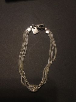 Nine West bracelet not sure if it’s silver
