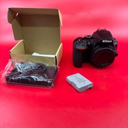 Nikon D3500 Digital SLR Camera w/ Charger & Battery No Lens NEW Read