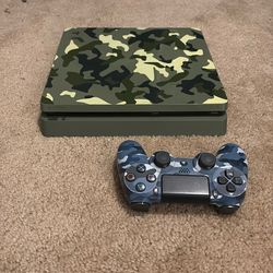 PS4 Slim. One Controller.