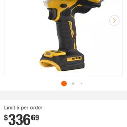 Impact Wrench 1/2in   DeWaLt