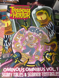 Simpsons tree house of horror book magazine