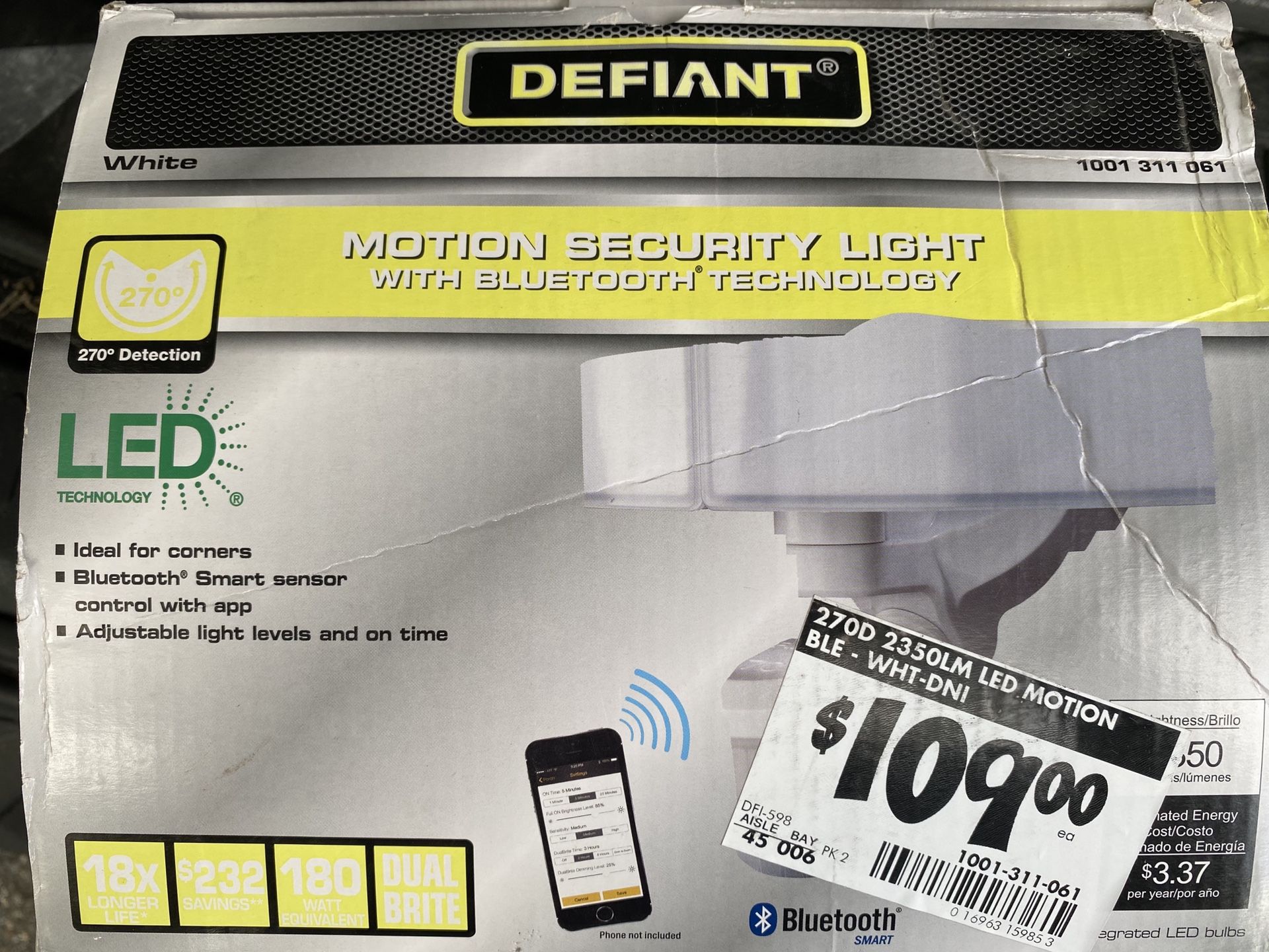 Defiant Floodlight with wifi