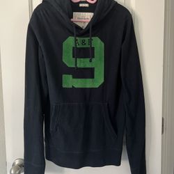 Vintage A&F hoodie navy blue M