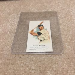 2006 Mickey Mantle Mini Baseball Card- Rare 