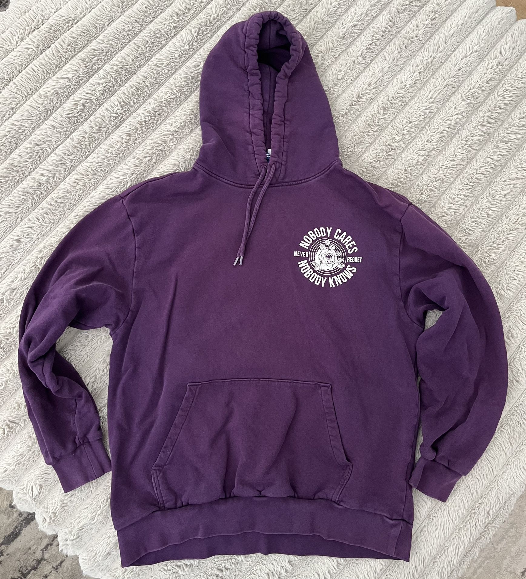 Nobody Cares H & M Hoodie