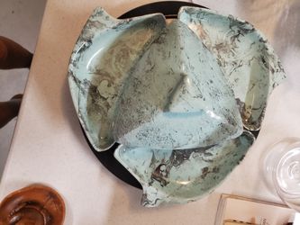 Snack Bowls with Lazy Susan $15.00 Much More On EBAY.