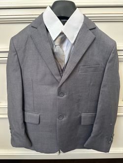 Formal Grey Children Suit
