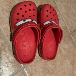 lighting mcqueen crocs 
