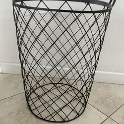 Iron Laundry Basket 