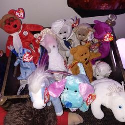 Box Of Beanie Babies