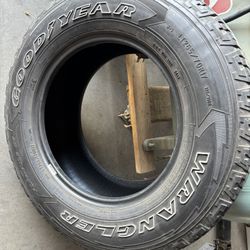 2 Goodyear Wrangler Tires For Truck Or SUV