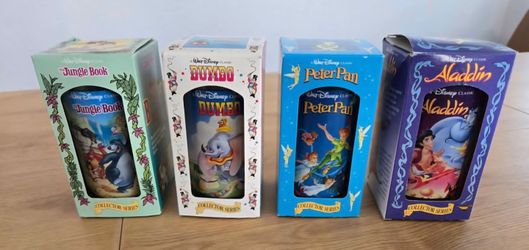 Vintage 1994 Disney Collectible Cups