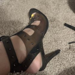 Jessica Simpson  camo print Spiked pumps #camoprint #pumps