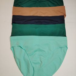 Underoutfit Women's Underwear Bikini Style 908 ~ Size 2X ~ 5 Pair