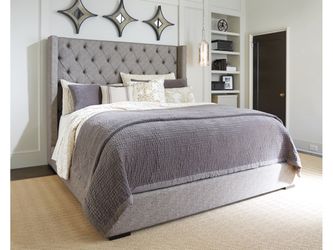 King Upholstered Bed
