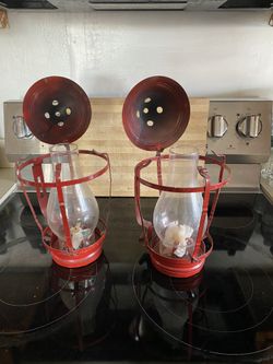 Vintage Candle Lamps