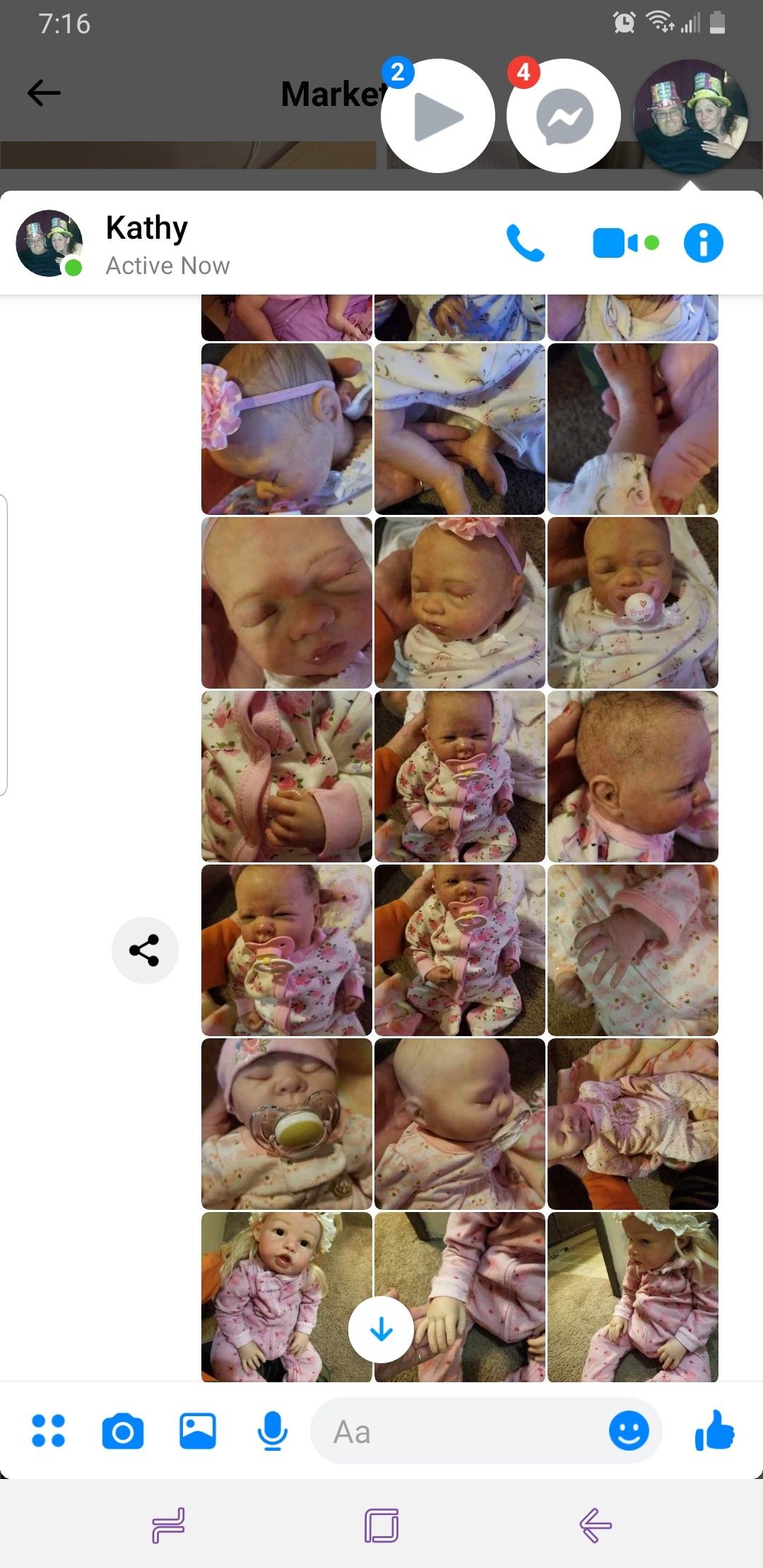 4 lifelike babies. 1000 takes all 4. Weighted really good expensive dolls.