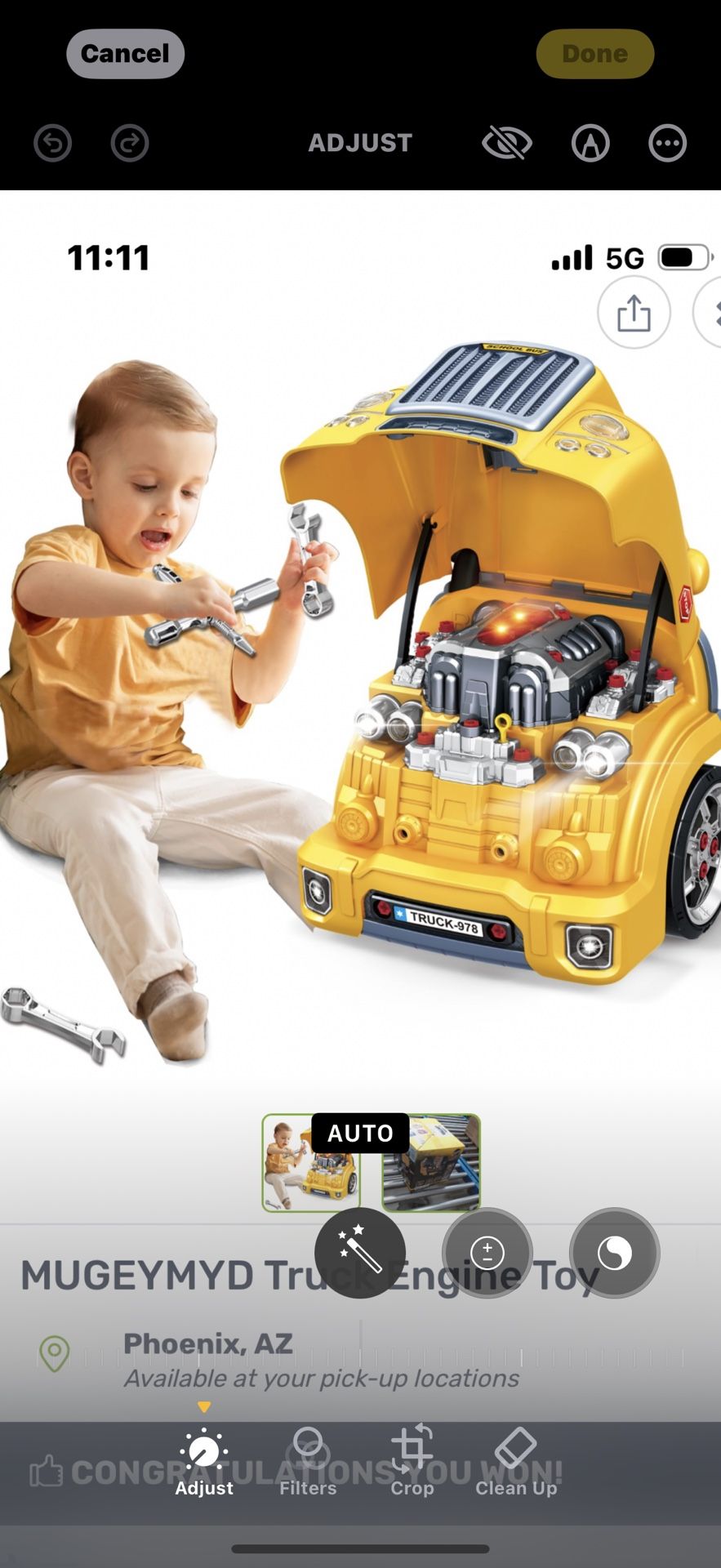 Kids Engine Building Set