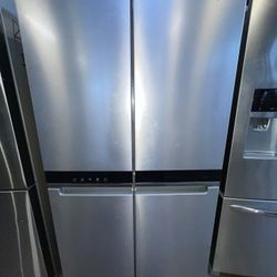 🧊 Whirlpool WRQA59CNKZ – 36” Counter-Depth 4-Door Refrigerator (Stainless Steel)