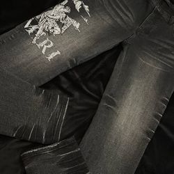 Amiri Dark Grey Jeans (designed)