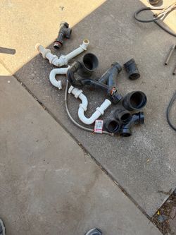 Free plumbing pieces