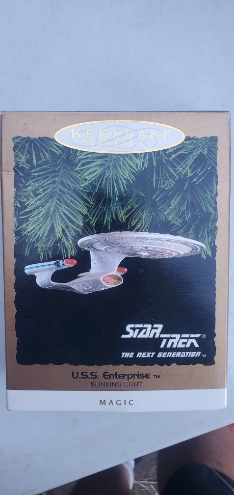 Hallmark Star Trek Enterprise D Ornament 