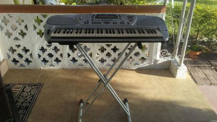 Keyboard with stand