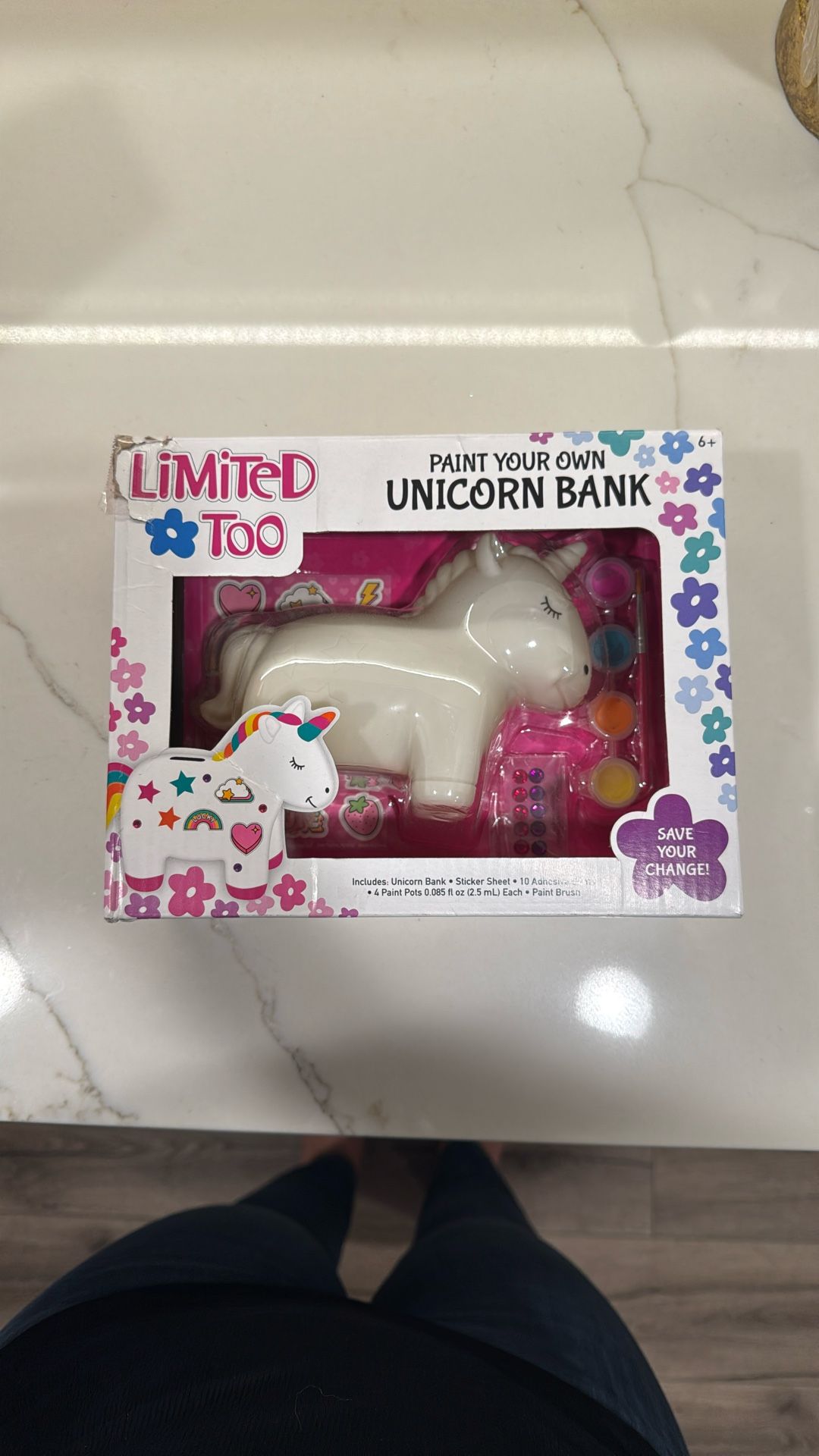 Unicorn Bank Kids Painting Activity Christmas Gift