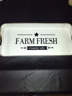 Farmhouse Style Serving Tray