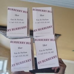 Burberry Perfume Sample 