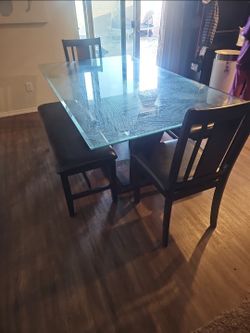 Kitchen Glass Table