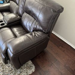 Sofa & Loveseat  With Recliner