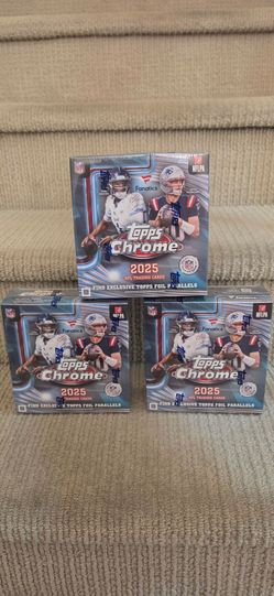 2025 Topps Chrome Football Fanatics Megas. (3 Available. Price is PER BOX!)