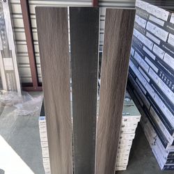 TrafficMaster Shady Grove Pine 6 MIL x 6 in. W x 48 in. L Waterproof Click Lock Luxury Vinyl Plank Flooring 