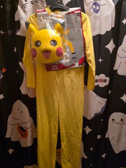 Pikachu Costume size Medium ( BRAND NEW)
