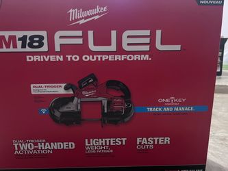 Milwaukee battery bandsaw