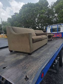 Sofas used Brown