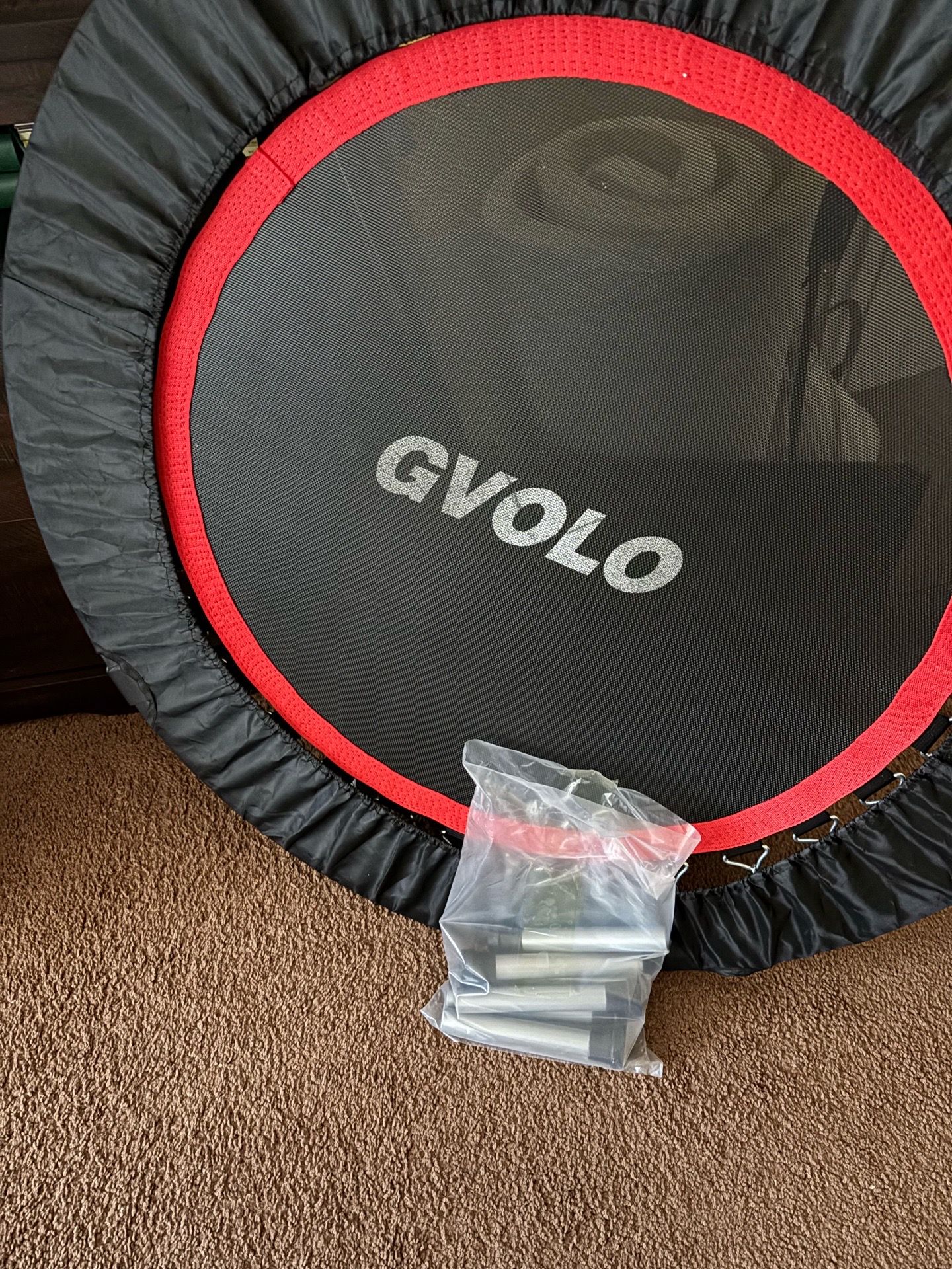 Rebounder black and red GVOLO