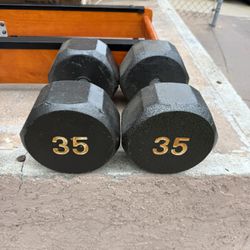 2-35 Lbs Dumbbell Weights 