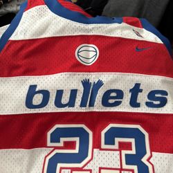 Michael Jordan Bullets Jersey
