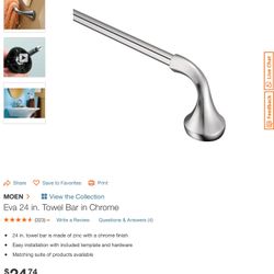 Moen Towel Rack