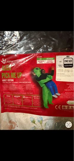 Alien pick me up Halloween costume Alien pick me up Halloween costume