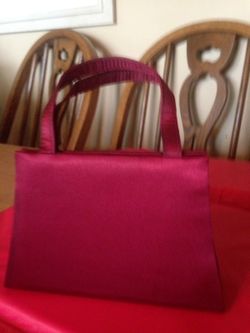Candy apple red davids bridal special occasion purse