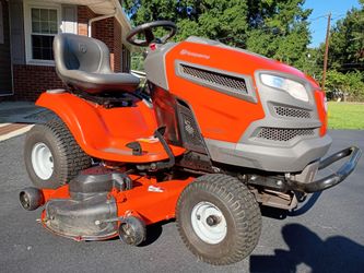 Husqvarna riding lawnmower 54" mower