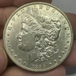1895 O Morgan Silver Dollar Excellent Details Cleaned