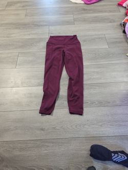 Maroon Leggings