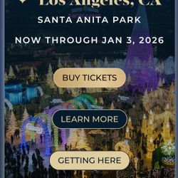 LA Enchanted Christmas - The World’s Largest Christmas Light Maze