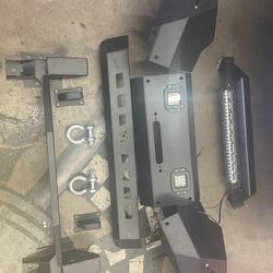 Tacoma Winch Bumper +light Bars 