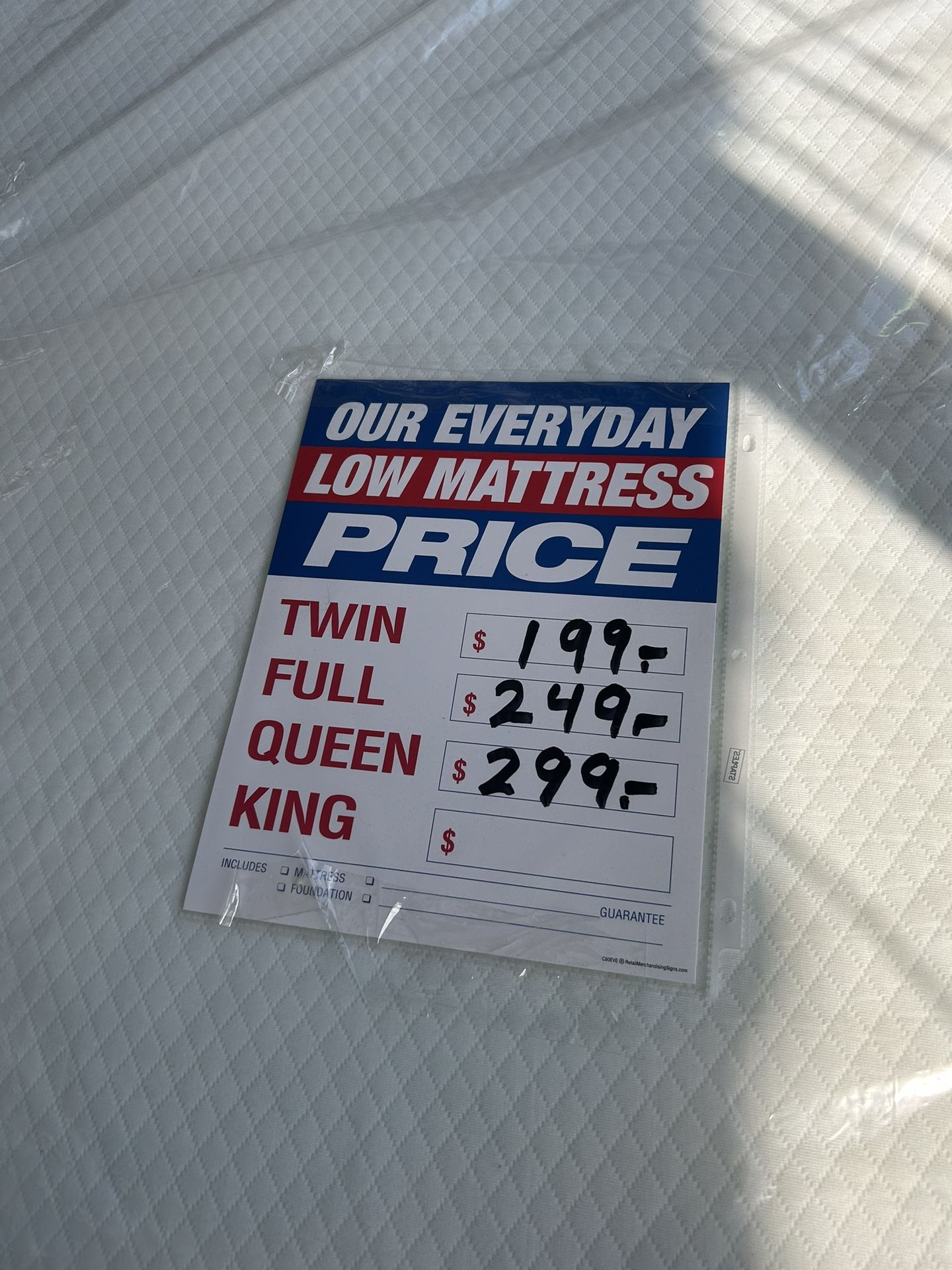 Queen Size Memory Foam Mattress